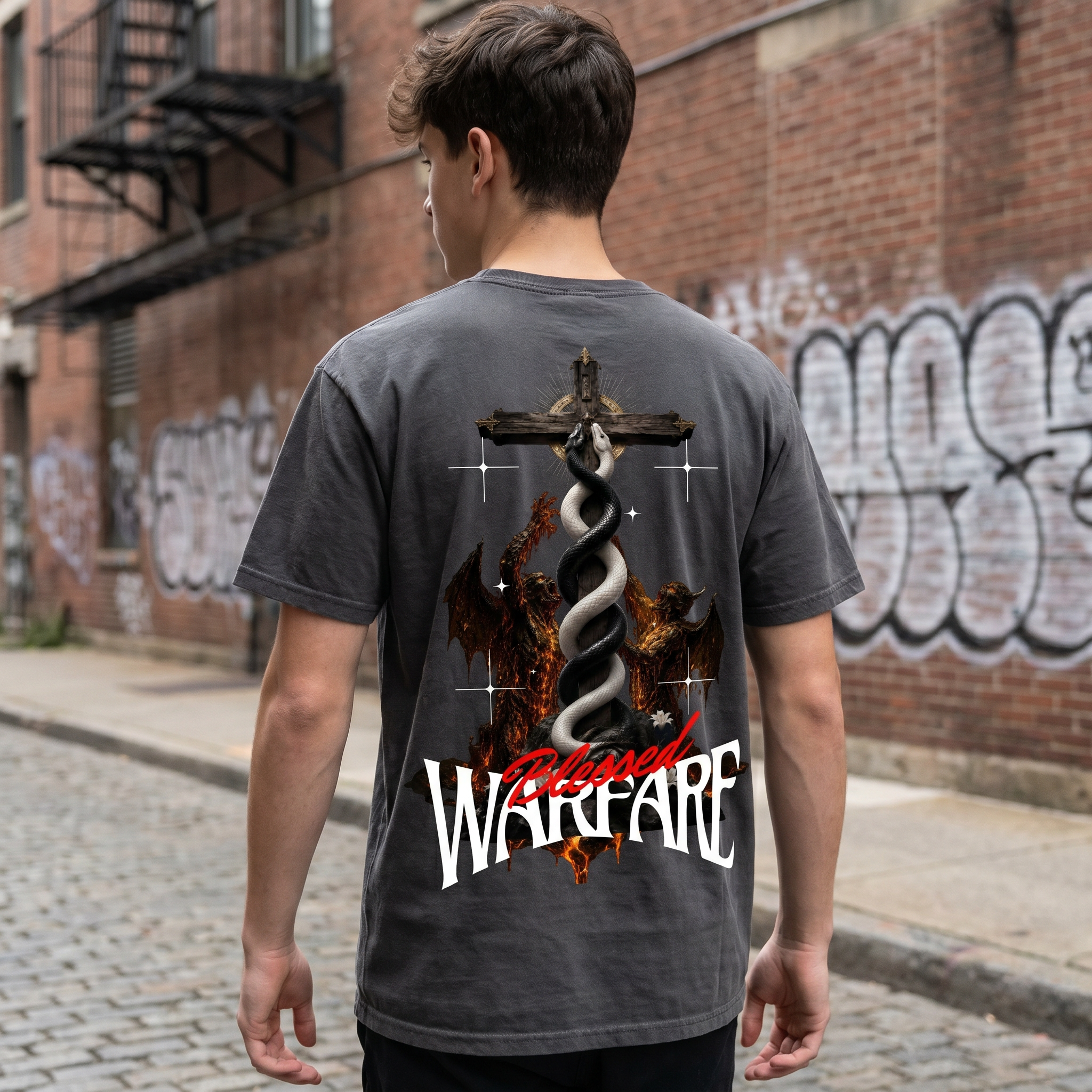 Blessed Warfare™ | Faith Over Darkness Tee