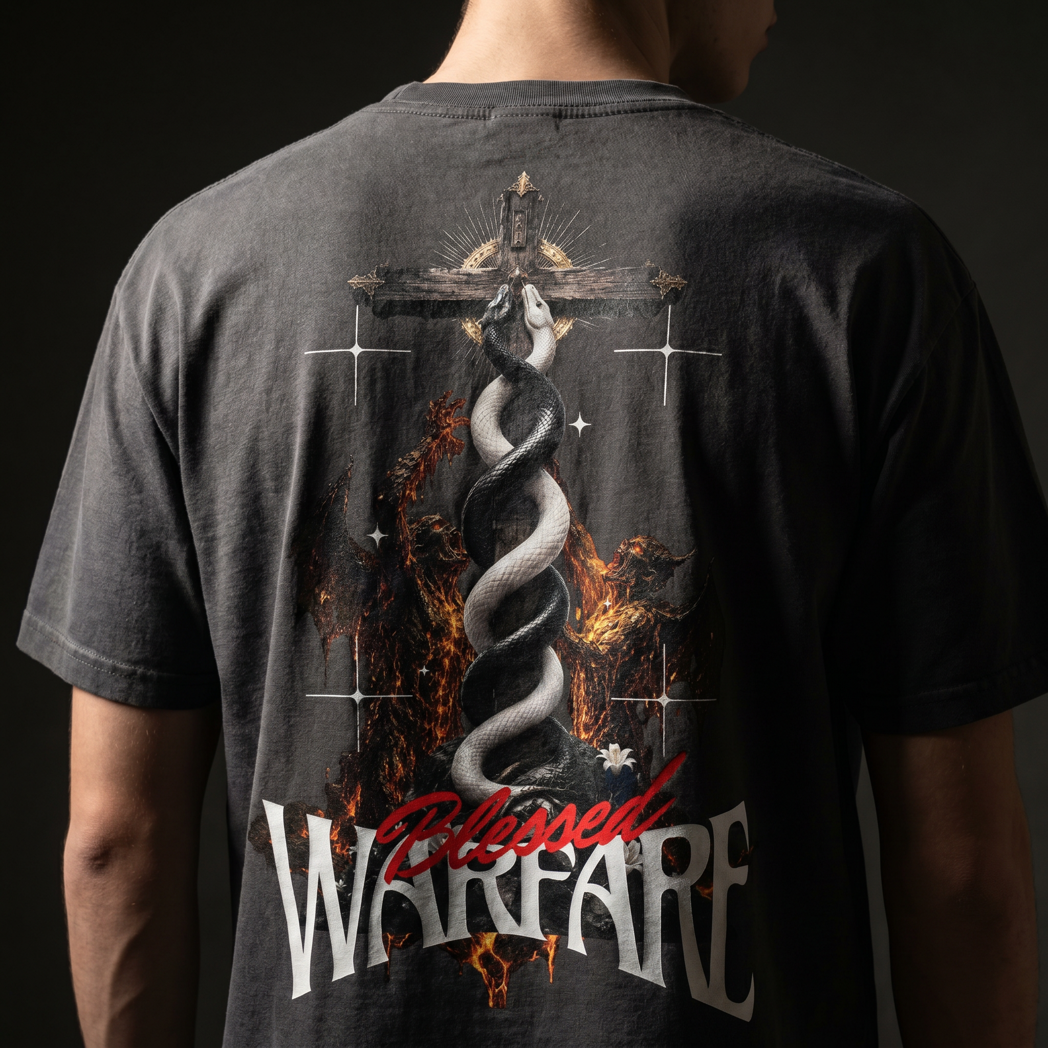 Blessed Warfare™ | Faith Over Darkness Tee