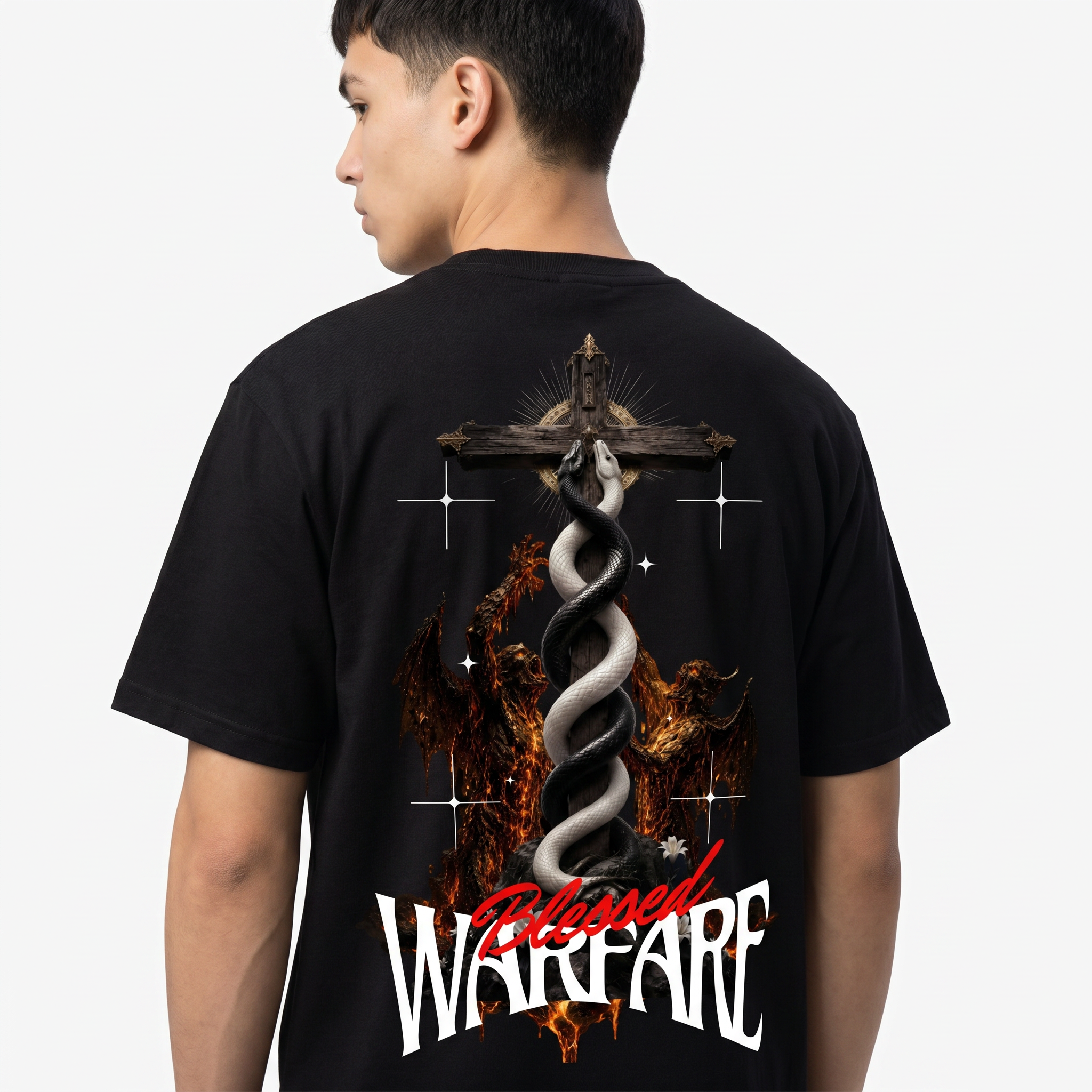 Blessed Warfare™ | Faith Over Darkness Tee