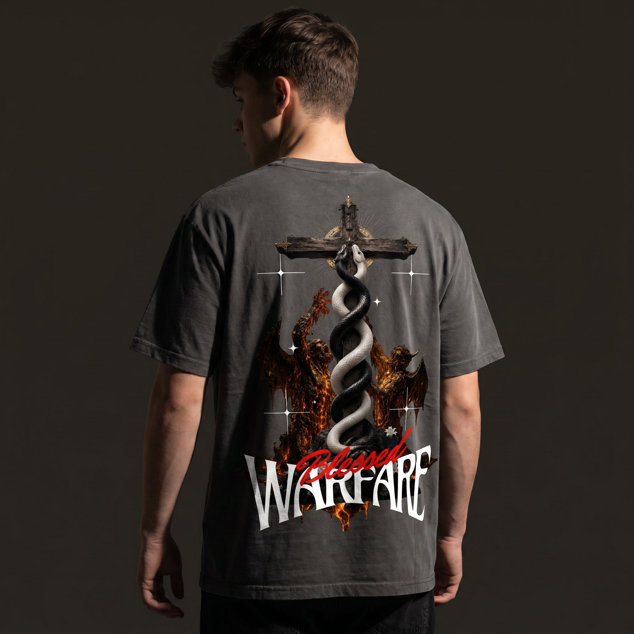 Blessed Warfare™ | Faith Over Darkness Tee